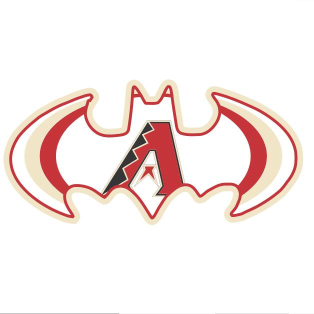 Arizona Diamondbacks Batman Logo fabric transfer